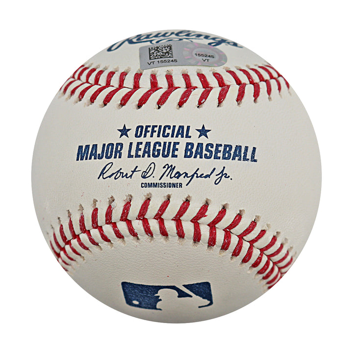Jacob deGrom Texas Rangers Autographed OMLB Baseball MLB Auth