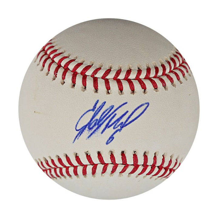 Starling Marte New York Mets Autographed OMLB Baseball MLB Auth