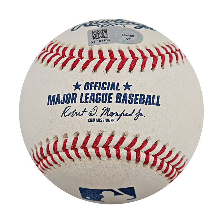 Starling Marte New York Mets Autographed OMLB Baseball MLB Auth