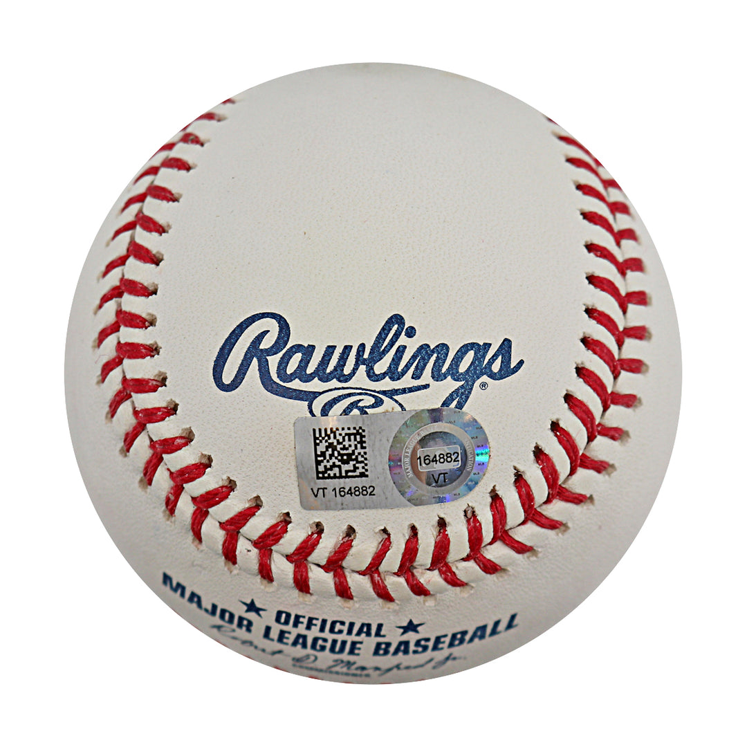 Carlos Carrasco Indians Mets Autographed OMLB Baseball MLB Auth