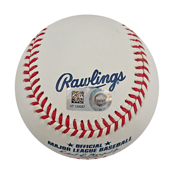 Francisco Lindor New York Mets Autographed OMLB Baseball MLB Auth