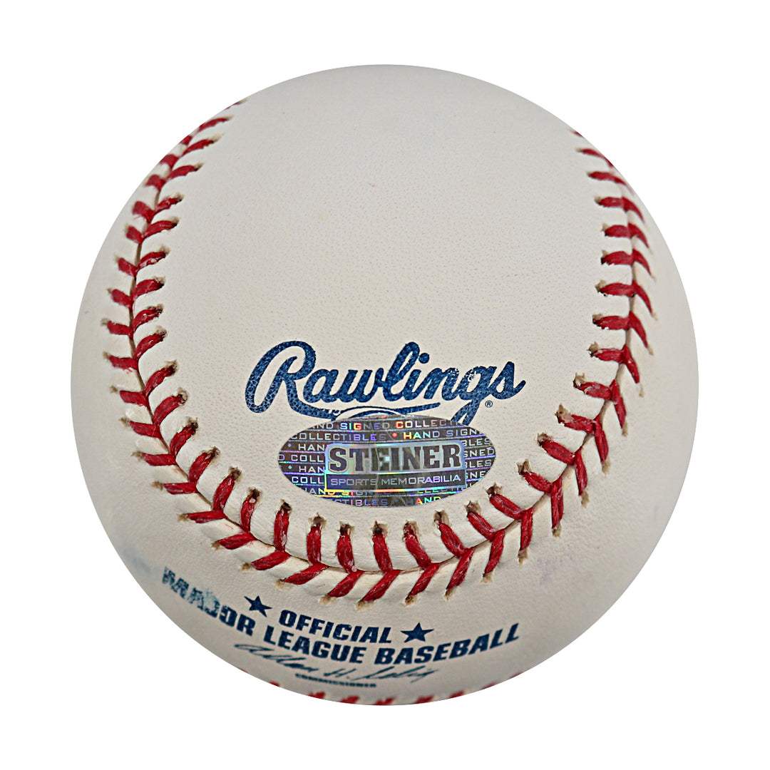 Robinson Cano Yankees Mets Mariners Autographed OMLB Baseball Steiner COA