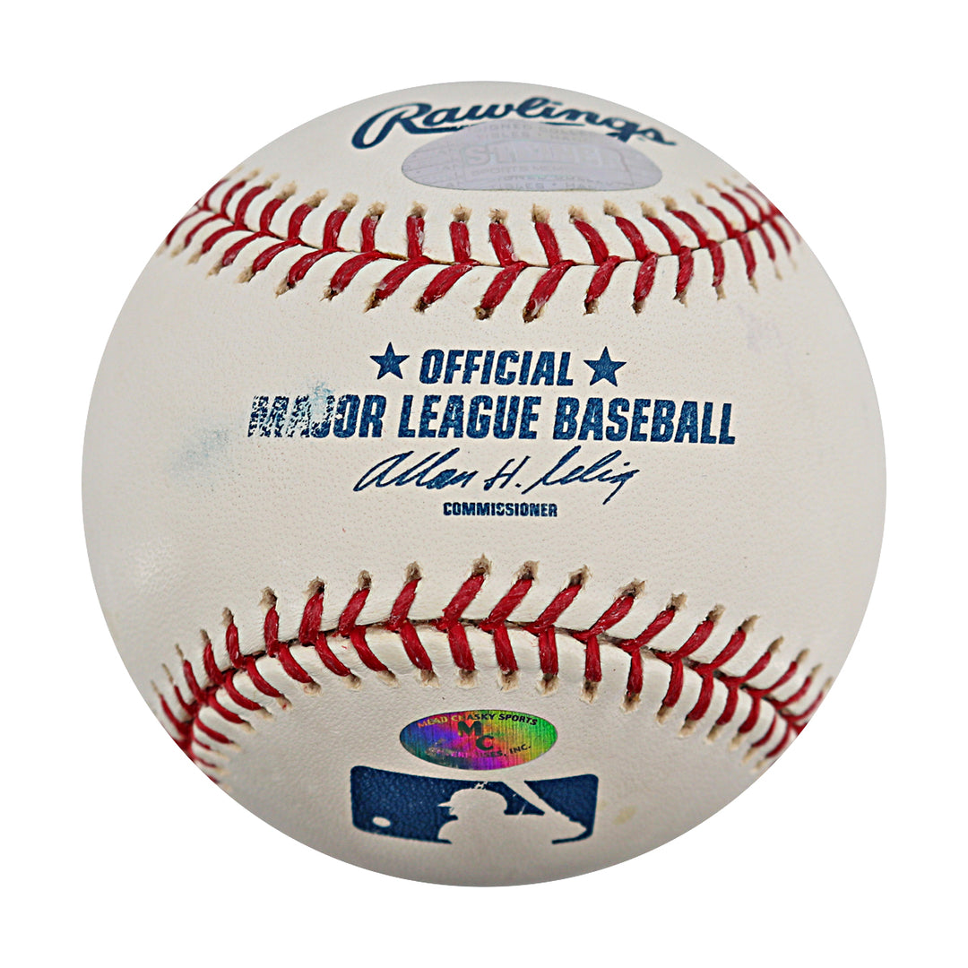 Robinson Cano Yankees Mets Mariners Autographed OMLB Baseball Steiner COA