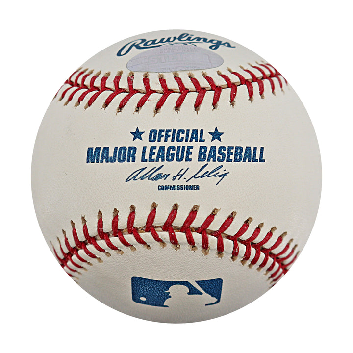 Johnny Damon Yankees Red Sox Autographed OMLB Baseball Steiner COA