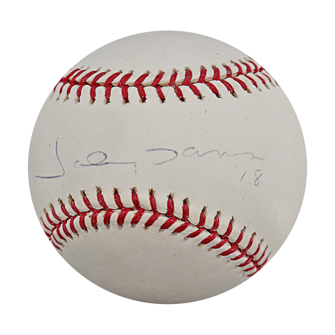 Johnny Damon Yankees Red Sox Autographed OMLB Baseball Steiner COA