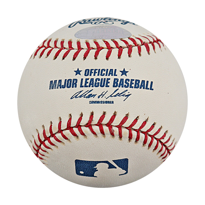 Johnny Damon Yankees Red Sox Autographed OMLB Baseball Steiner COA