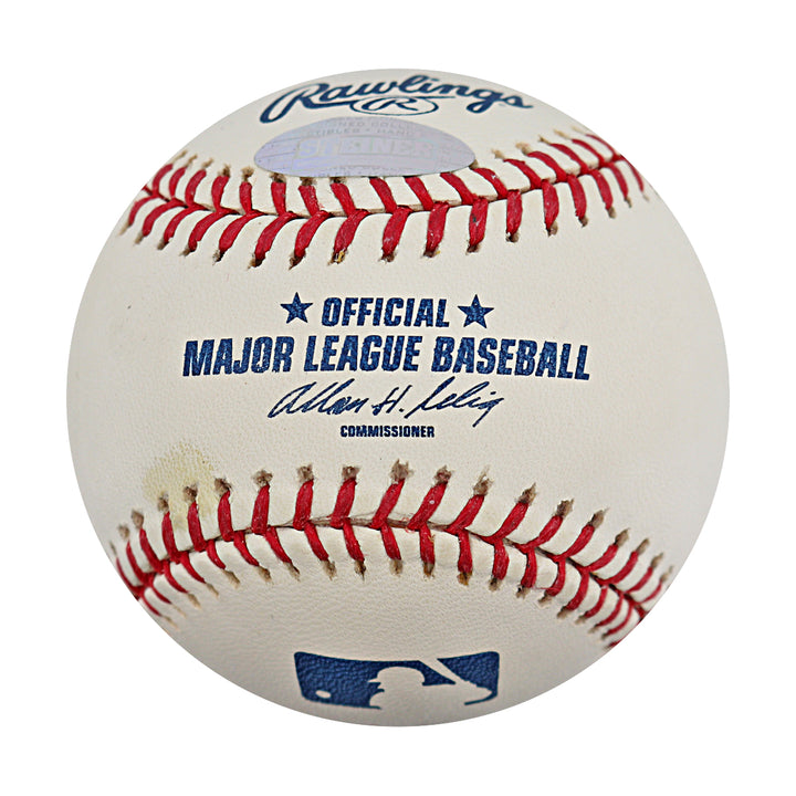 Mike Schmidt Philadelphia Phillies Autographed Inscribed OMLB Baseball Steiner COA