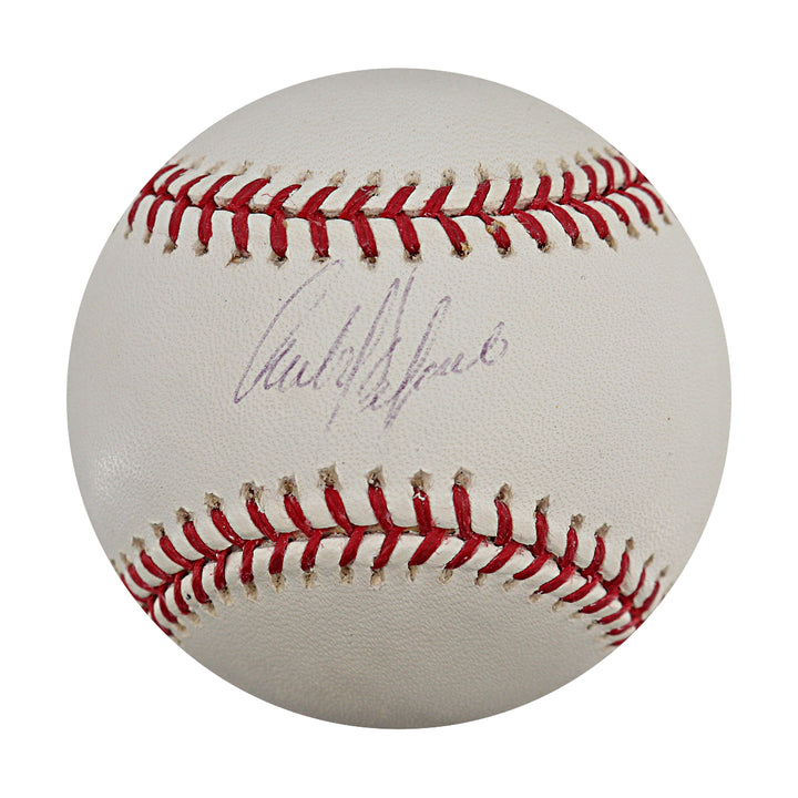 Carlos Delgado Blue Jays Mets Autographed OMLB Baseball Steiner COA