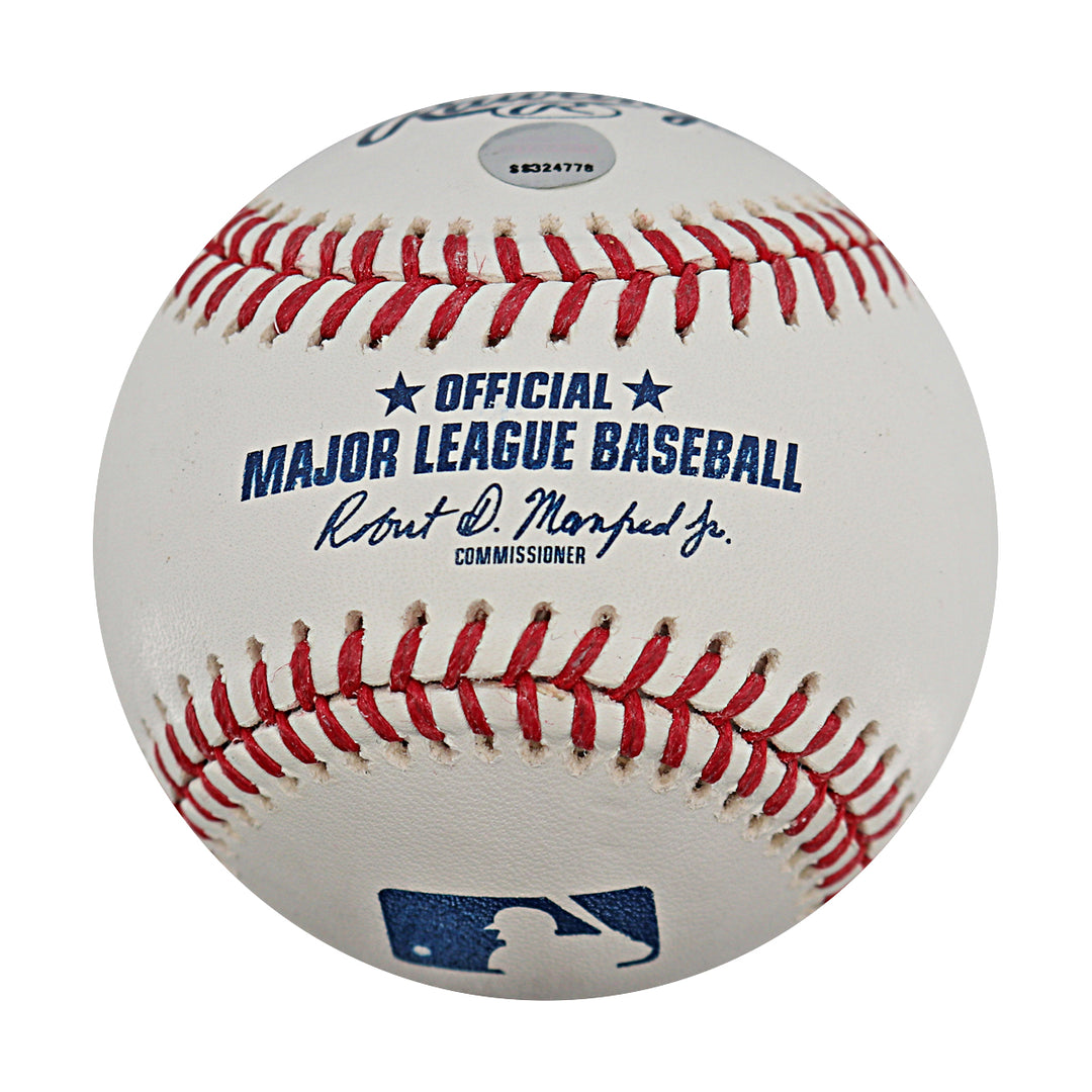 Jay Bruce Reds Mets Autographed OMLB Baseball Steiner Holo Only