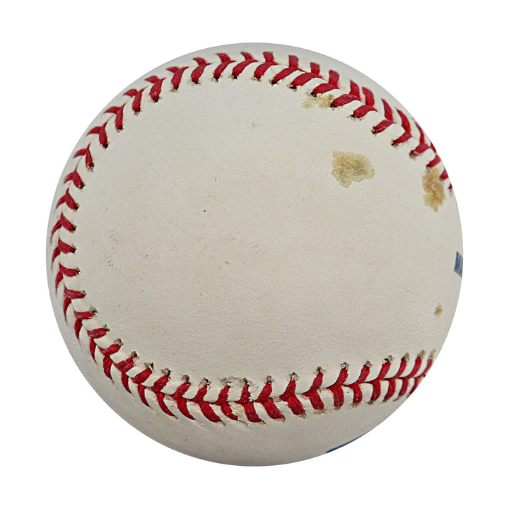 Phil Hughes New York Yankees Autographed OMLB Baseball MLB / Steiner COA