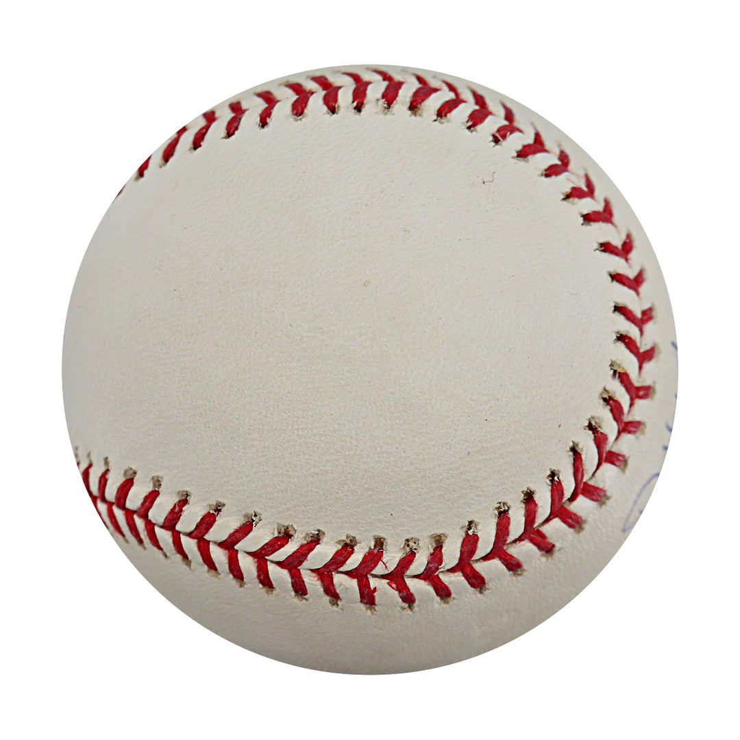 Phil Hughes New York Yankees Autographed OMLB Baseball MLB / Steiner COA