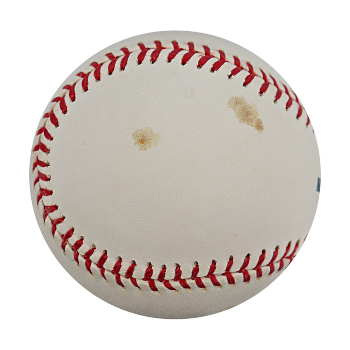 Phil Hughes New York Yankees Autographed OMLB Baseball MLB / Steiner COA