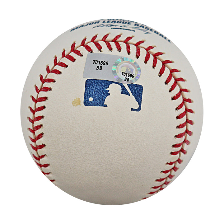 Phil Hughes New York Yankees Autographed OMLB Baseball MLB / Steiner COA