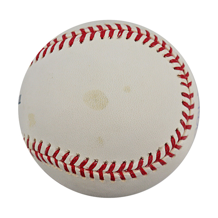 Phil Hughes New York Yankees Autographed OMLB Baseball MLB / Steiner COA