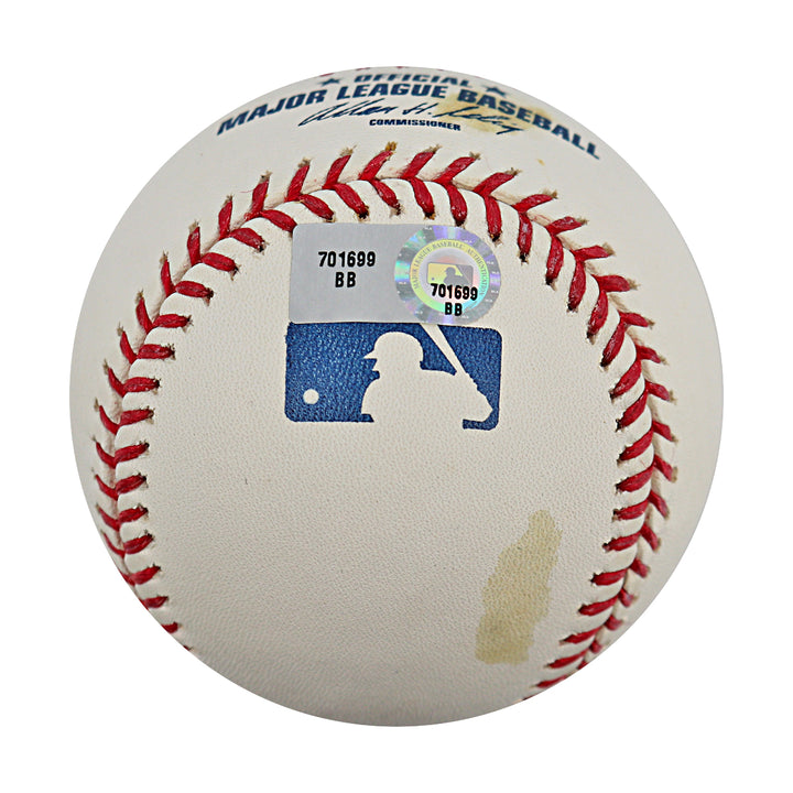 Phil Hughes New York Yankees Autographed OMLB Baseball MLB / Steiner COA