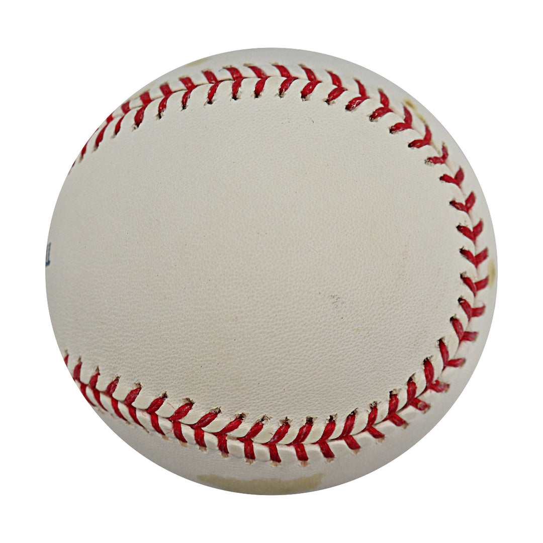 Phil Hughes New York Yankees Autographed OMLB Baseball MLB / Steiner COA