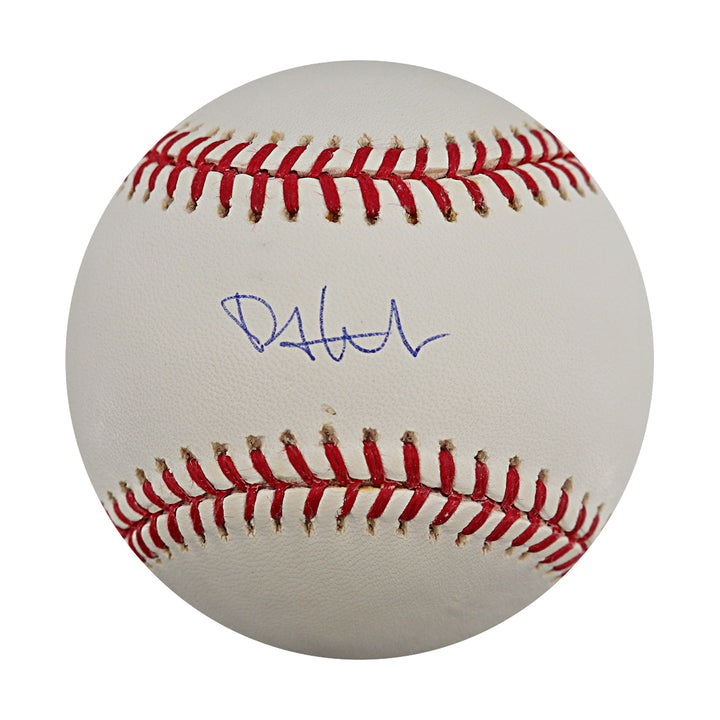 Phil Hughes New York Yankees Autographed OMLB Baseball MLB / Steiner COA