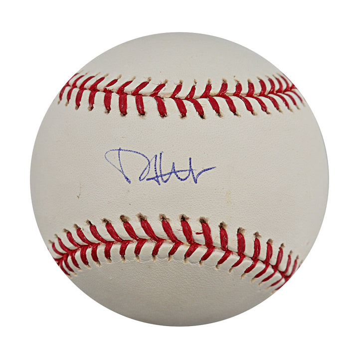 Phil Hughes New York Yankees Autographed OMLB Baseball MLB / Steiner COA