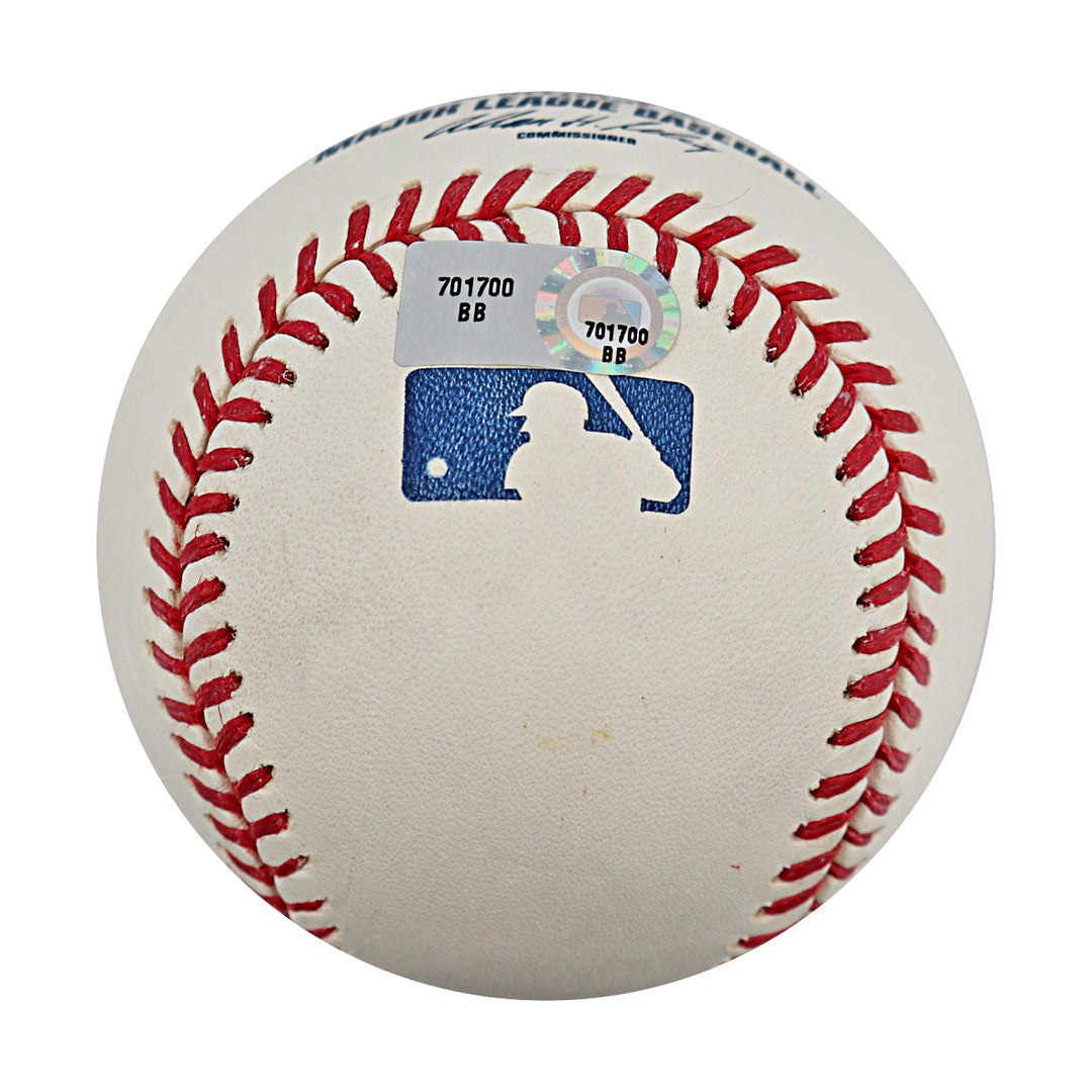 Phil Hughes New York Yankees Autographed OMLB Baseball MLB / Steiner COA