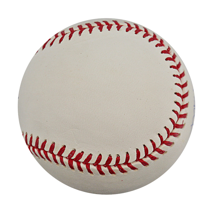 Phil Hughes New York Yankees Autographed OMLB Baseball MLB / Steiner COA