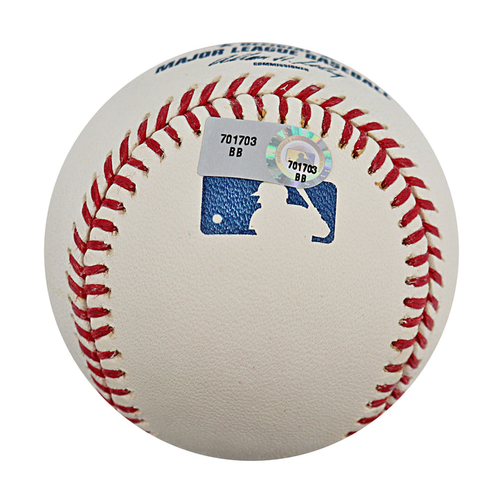 Phil Hughes New York Yankees Autographed OMLB Baseball MLB / Steiner COA