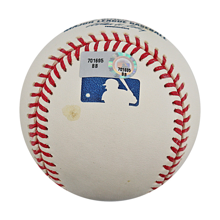 Phil Hughes New York Yankees Autographed OMLB Baseball MLB / Steiner COA