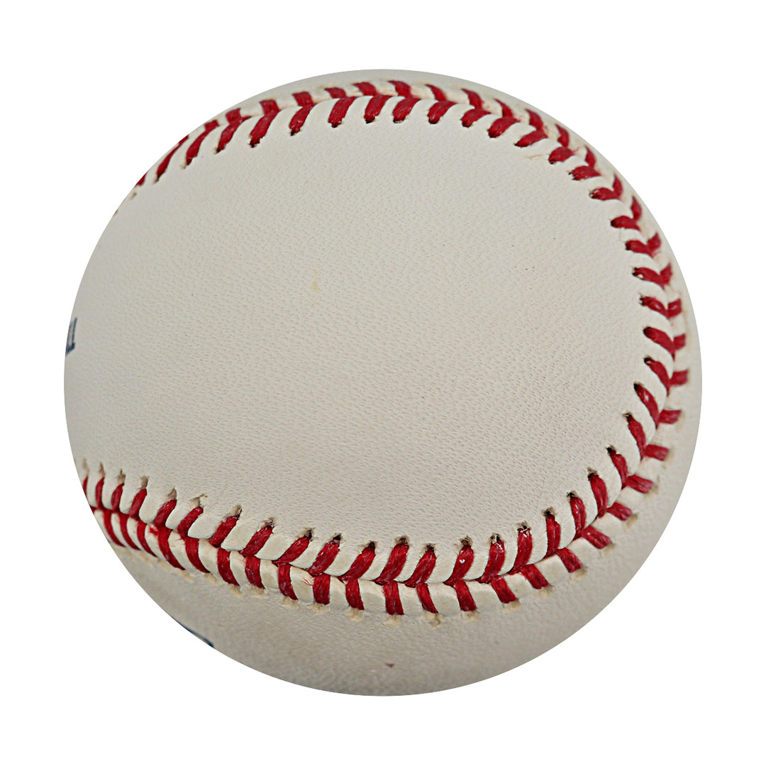 Phil Hughes New York Yankees Autographed OMLB Baseball MLB / Steiner COA