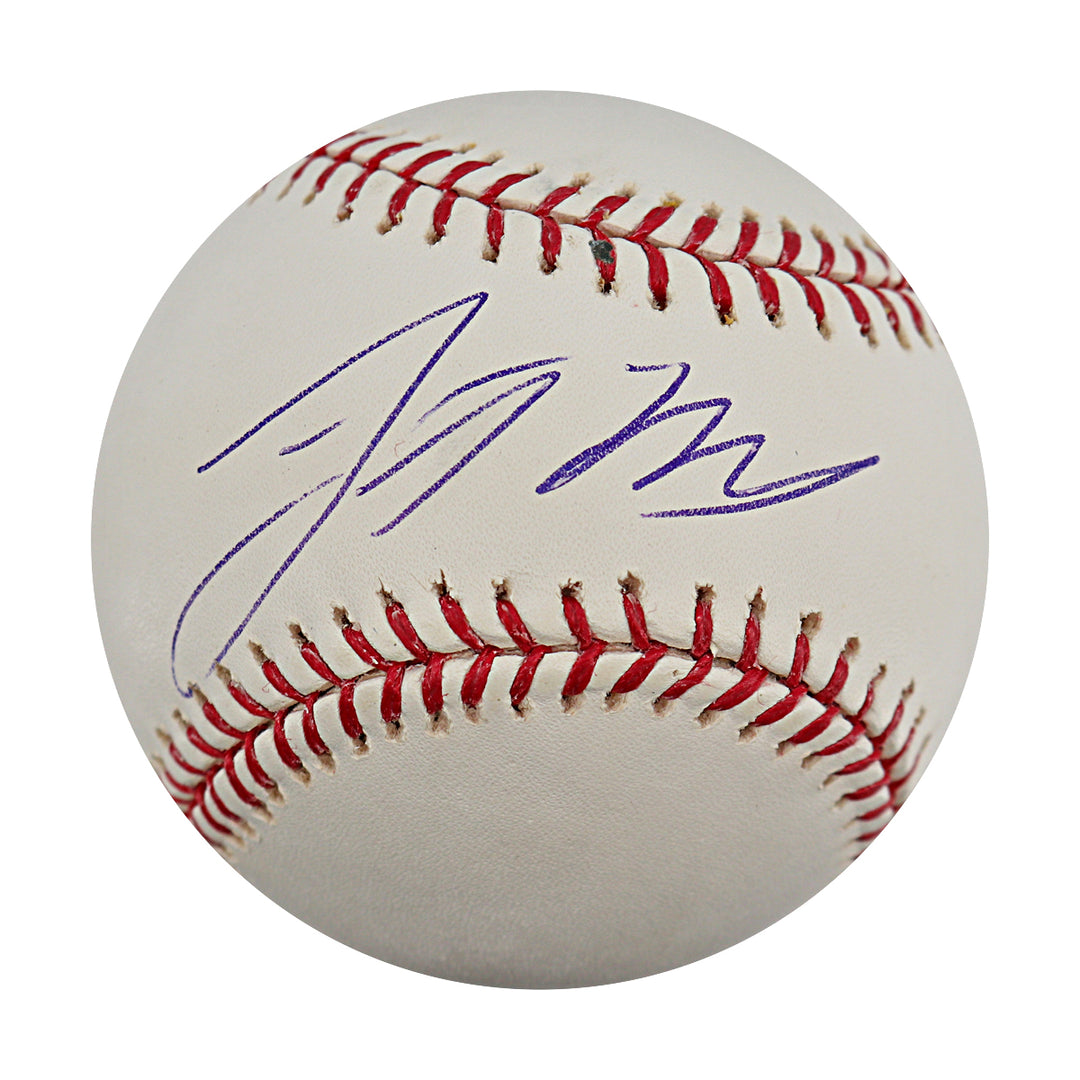 Lastings Milledge New York Yankees Autographed OMLB Baseball Steiner COA
