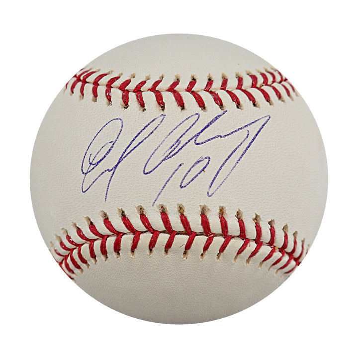 Endy Chavez Expos Mets Autographed OMLB Baseball Steiner COA