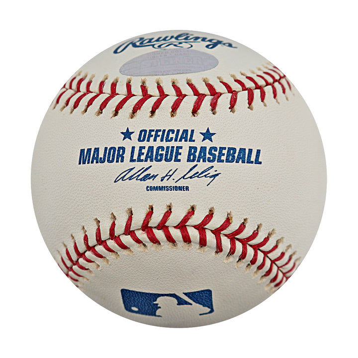 Endy Chavez Expos Mets Autographed OMLB Baseball Steiner COA