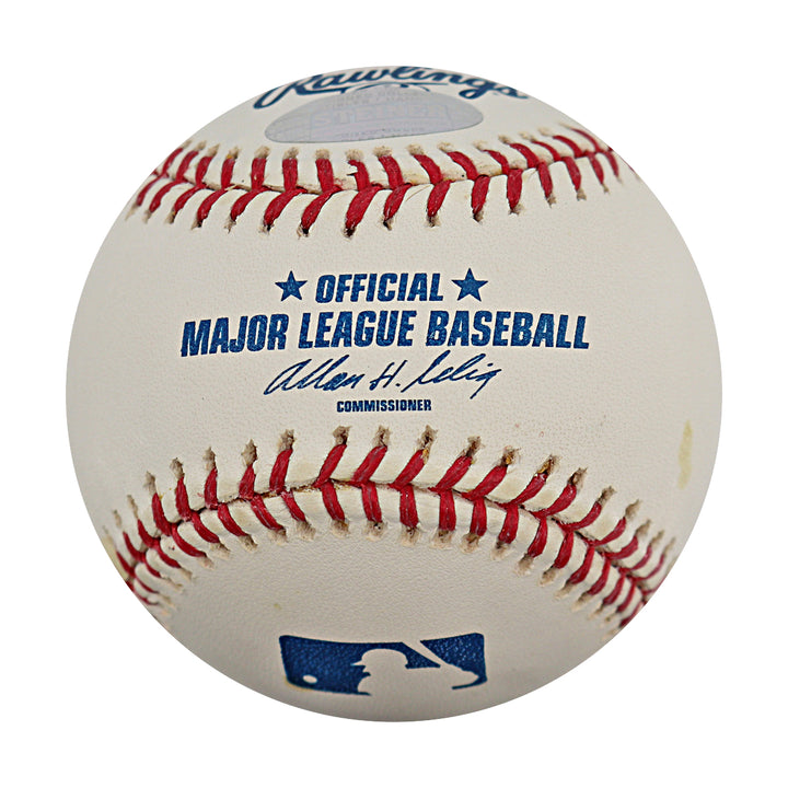 Endy Chavez Expos Mets Autographed OMLB Baseball Steiner COA