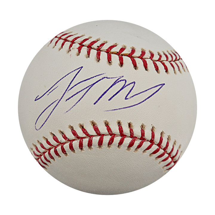 Lastings Milledge New York Yankees Autographed OMLB Baseball Steiner COA