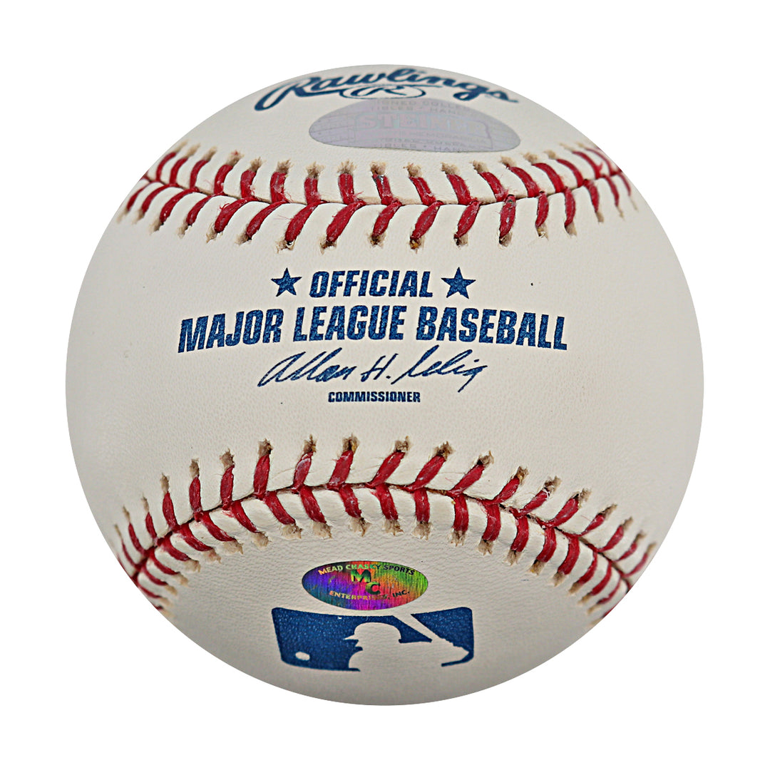 Lastings Milledge New York Yankees Autographed OMLB Baseball Steiner COA