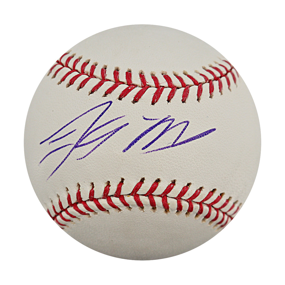 Lastings Milledge New York Yankees Autographed OMLB Baseball Steiner COA