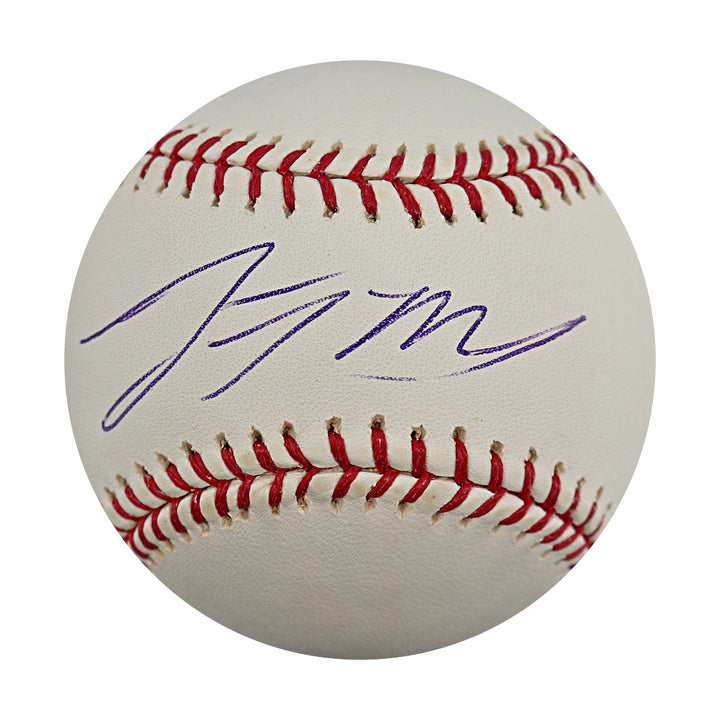 Lastings Milledge New York Yankees Autographed OMLB Baseball Steiner COA