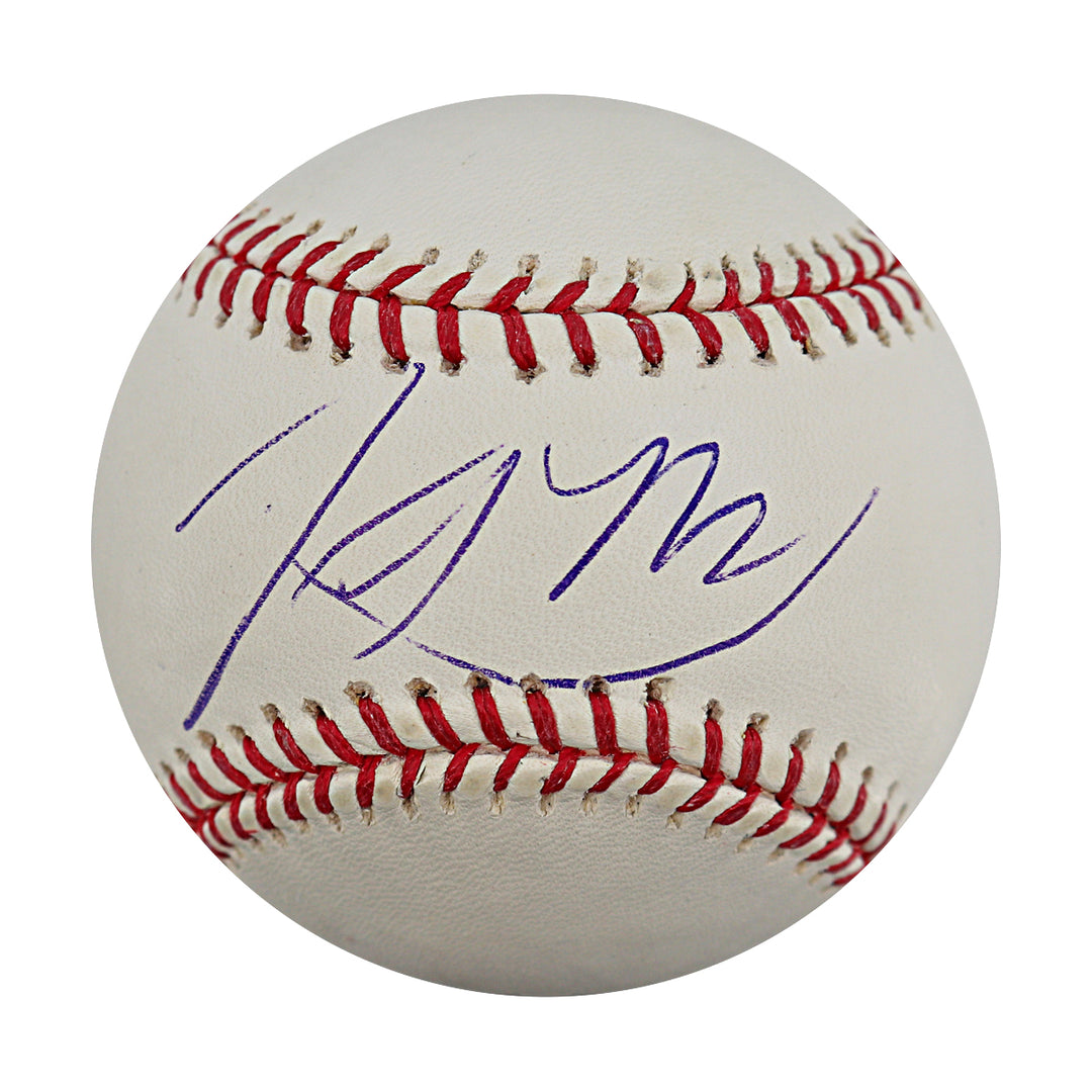 Lastings Milledge New York Yankees Autographed OMLB Baseball Steiner COA
