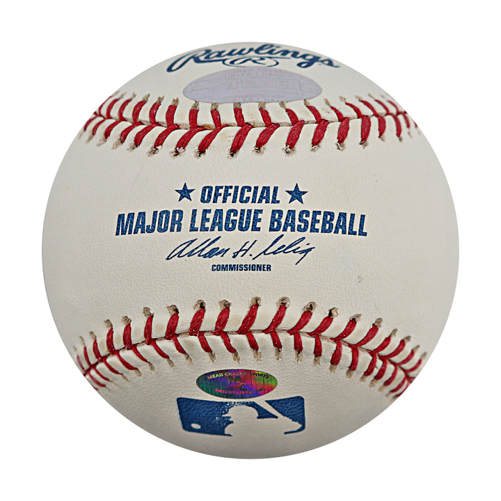 Lastings Milledge New York Yankees Autographed OMLB Baseball Steiner COA