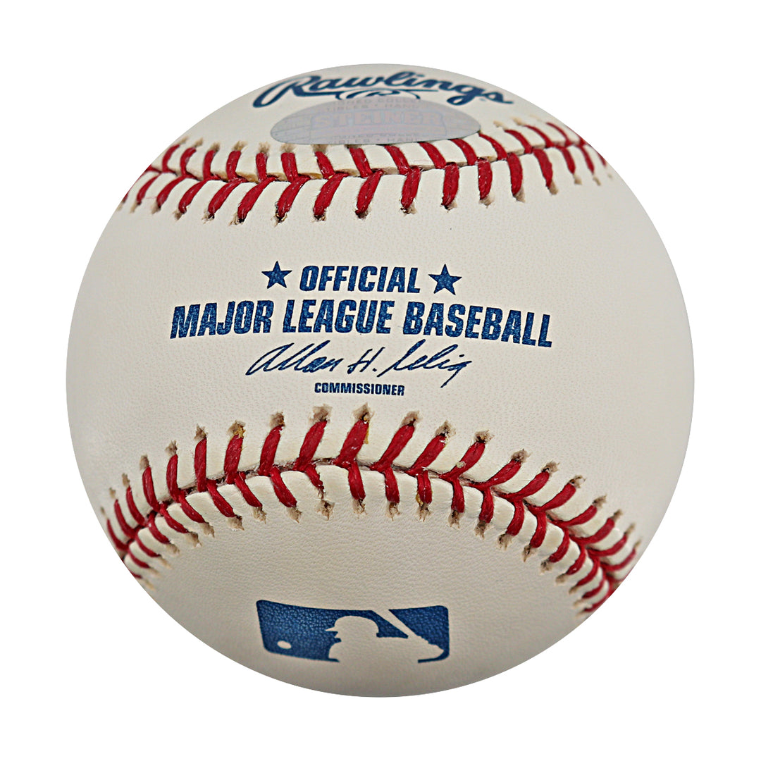 Paul Lo Duca Dodgers Marlins Mets Autographed OMLB Baseball Steiner COA