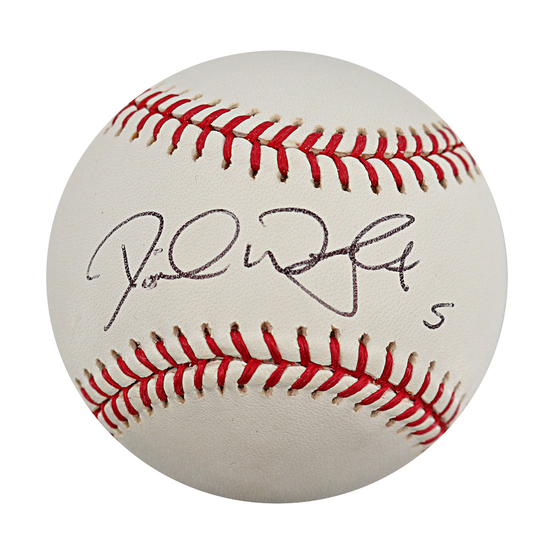 David Wright New York Mets Autographed OMLB Baseball Steiner Holo Only