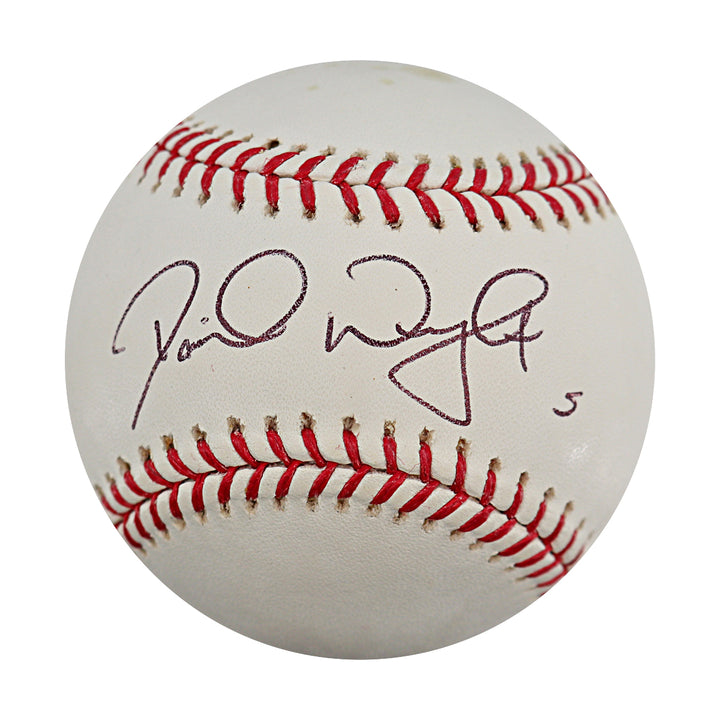 David Wright New York Mets Autographed OMLB Baseball Steiner Holo Only