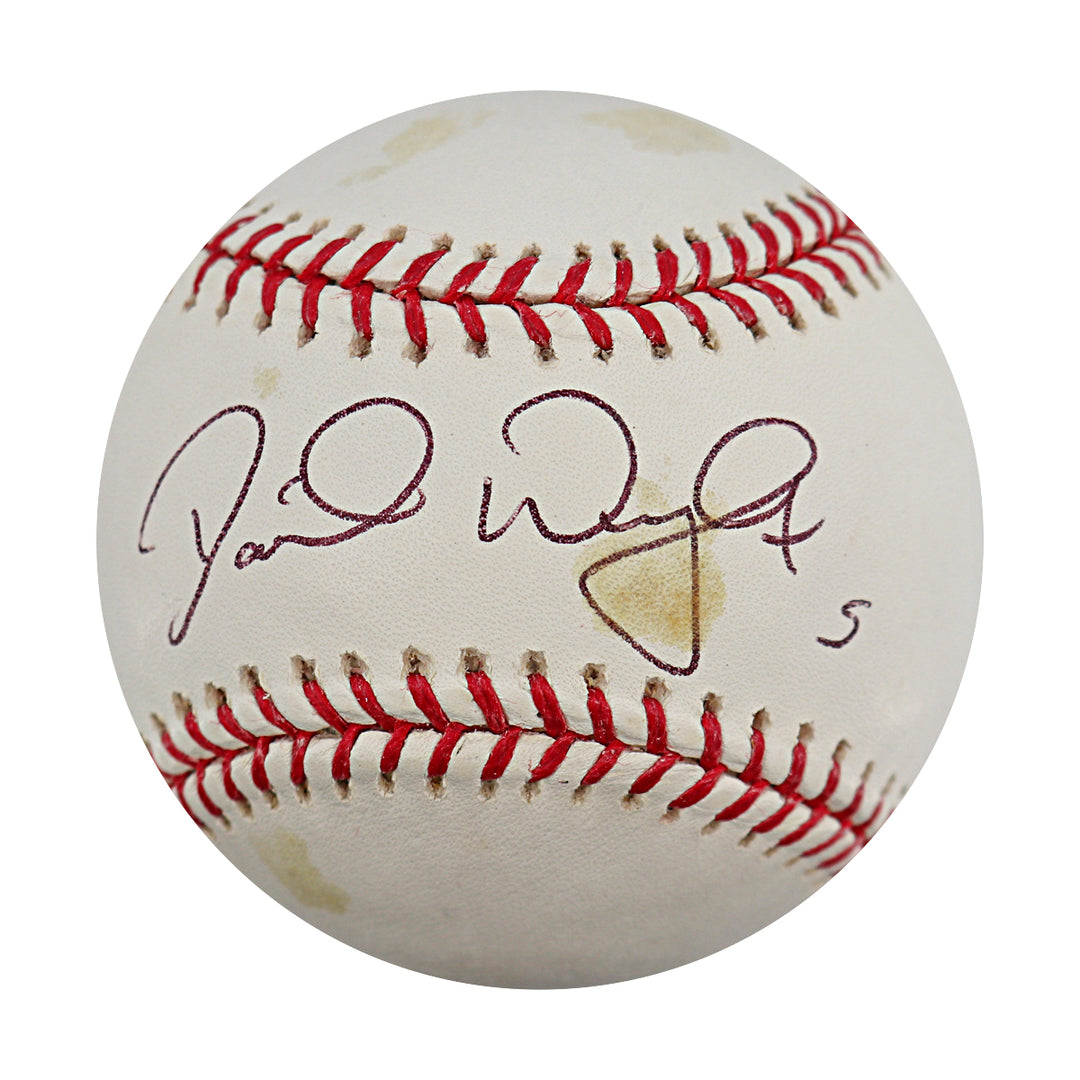 David Wright New York Mets Autographed OMLB Baseball Steiner COA