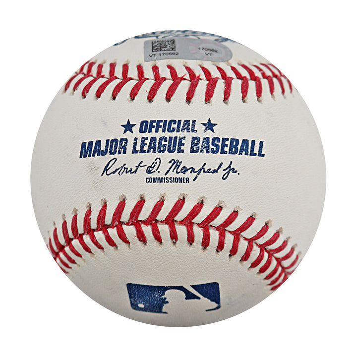 Francisco Lindor New York Mets Autographed OMLB Baseball MLB Auth