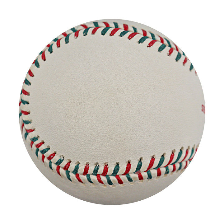 Mark Teixeira New York Yankees Autographed Steiner Sports Red/Green Lace Baseball Steiner COA