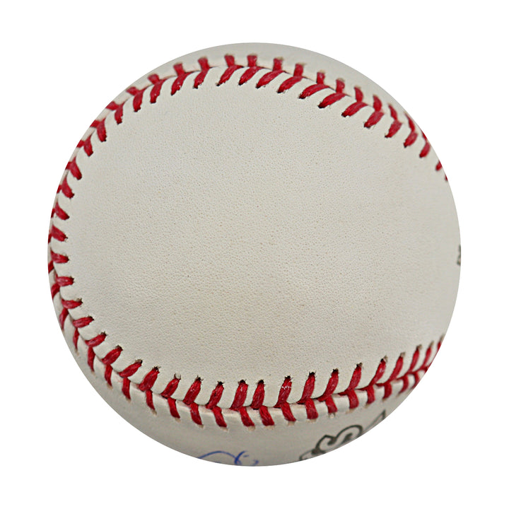 Nick Swisher New York Yankees Autographed 2009 World Series Logo Baseball MLB / Steiner COA