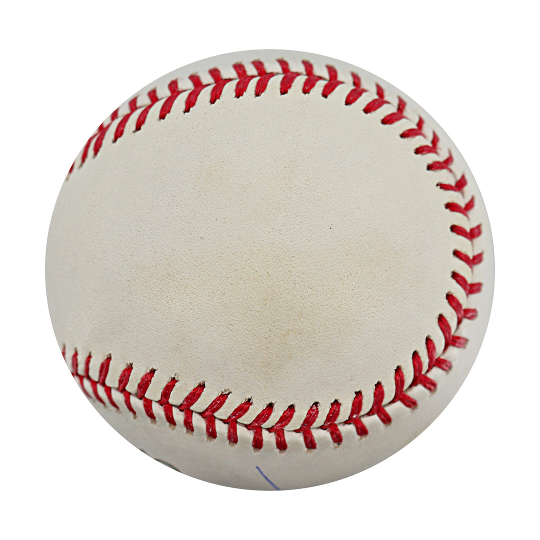 Nick Swisher New York Yankees Autographed 2009 World Series Logo Baseball MLB / Steiner COA