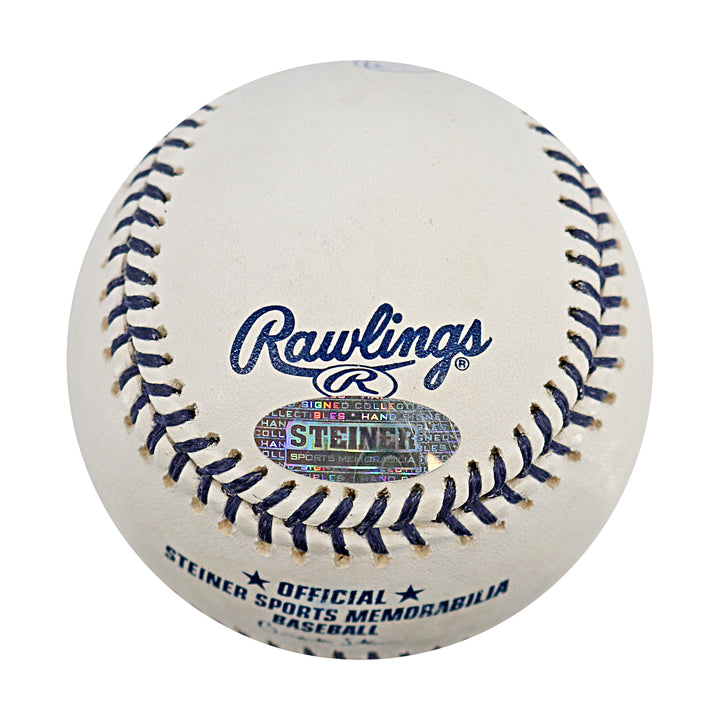 Gary Sheffield Marlins Yankees Mets Autographed Inscribed Steiner Sports Baseball Steiner COA