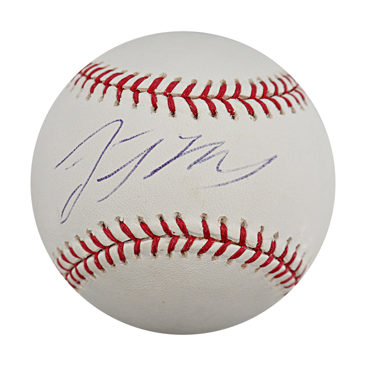 Lastings Milledge New York Yankees Autographed OMLB Baseball Steiner COA