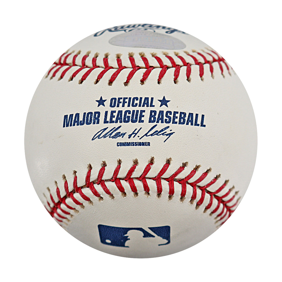 Troy Tulowitzki Colorado Rockies Autographed OMLB Baseball Steiner COA
