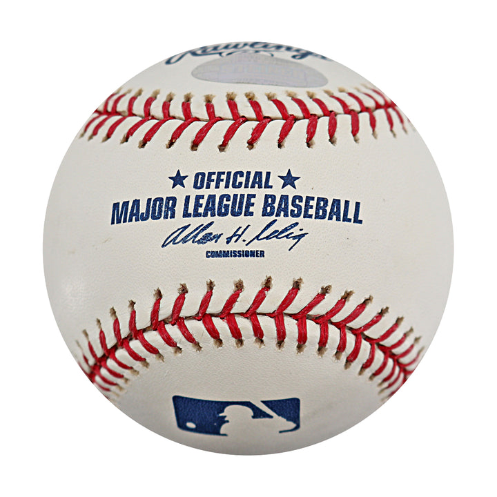 Troy Tulowitzki Colorado Rockies Autographed OMLB Baseball Steiner COA