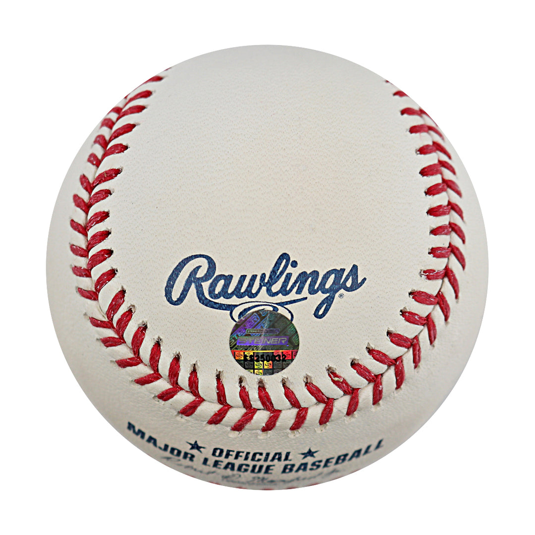 Tyler Wade New York Yankees Autographed OMLB Baseball Steiner Holo Only